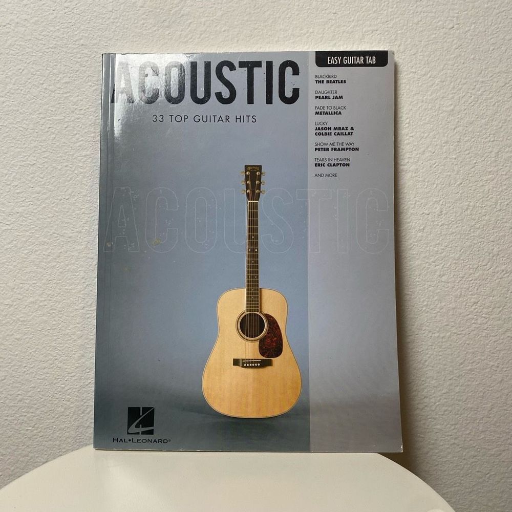 Hal Leonard Acoustic (Easy Guitar with Notes & Tab) Easy Guitar Series Softcover